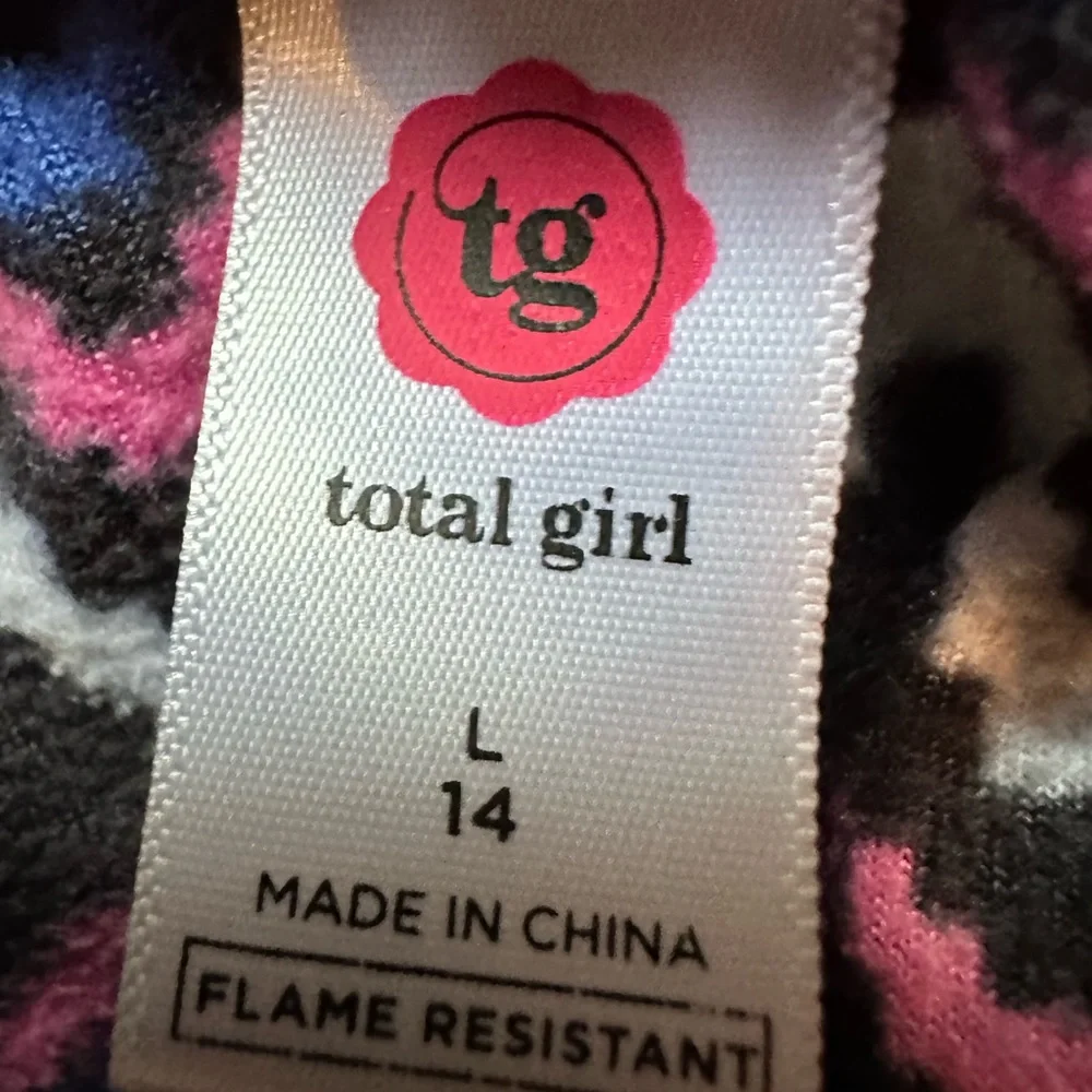 Total Girl Pajama Set size 14